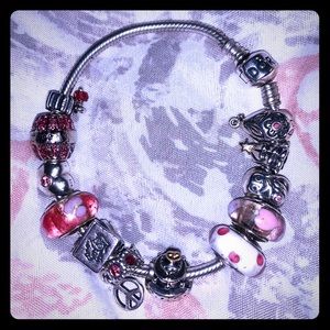 Pandora Bracelet with charms
